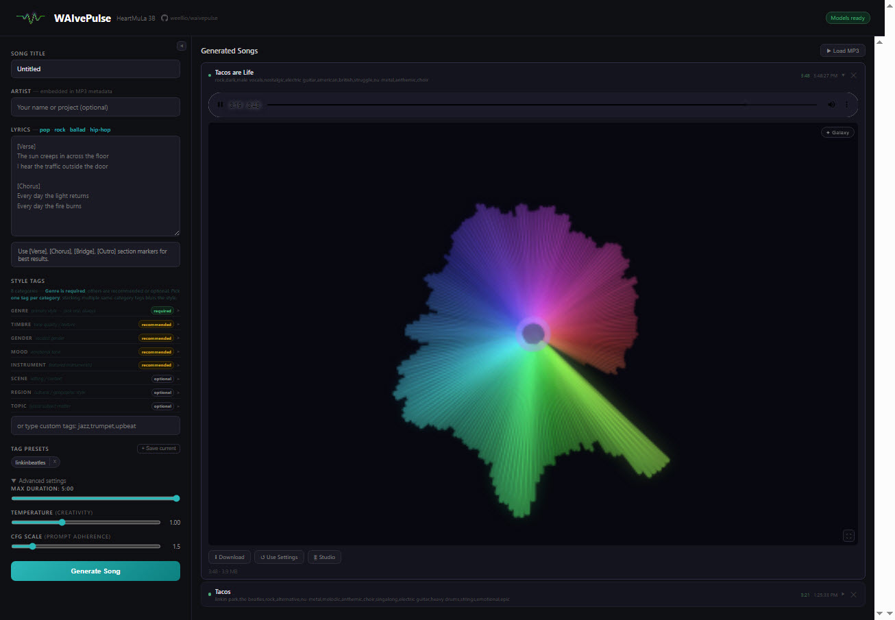Generate screenshot