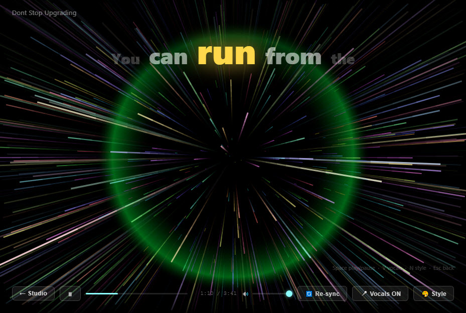 Karaoke screenshot